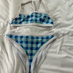 Solid & Stripe Bikini: the Scottie knit